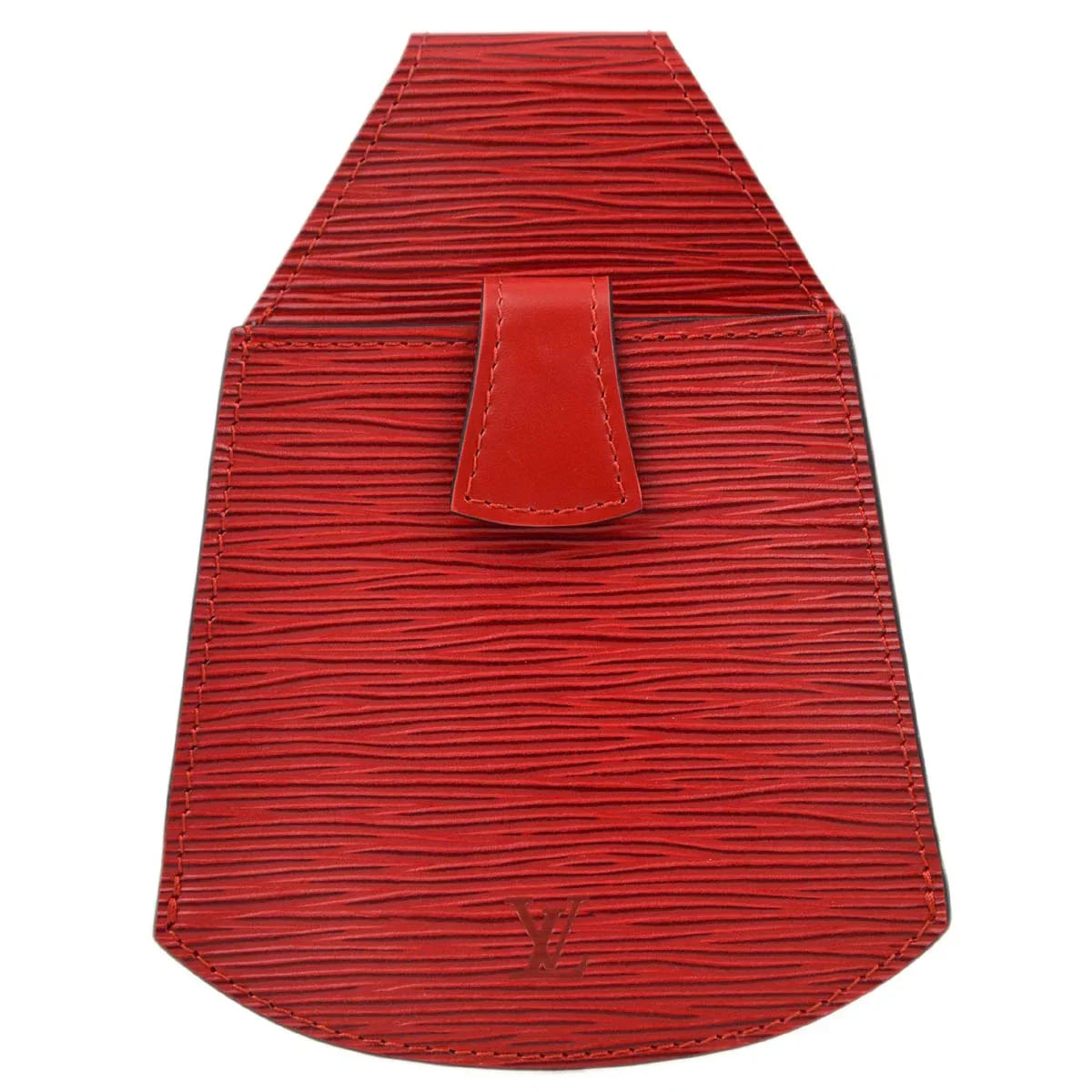 Louis Vuitton 1992 Red Epi Sherwood Pouch M52907
