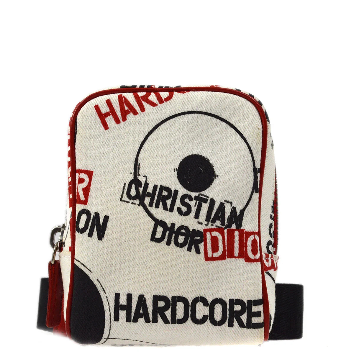 Christian Dior 2004 White Hardcore Pouch