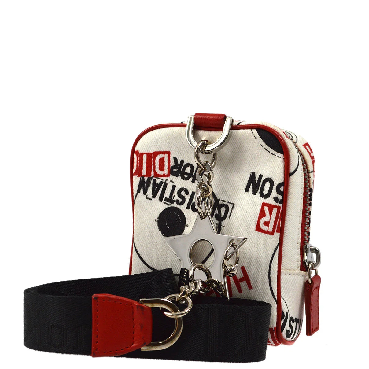 Christian Dior 2004 White Hardcore Pouch