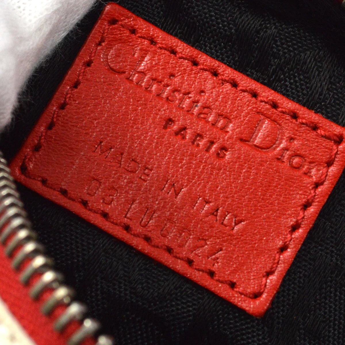 Christian Dior 2004 White Hardcore Pouch