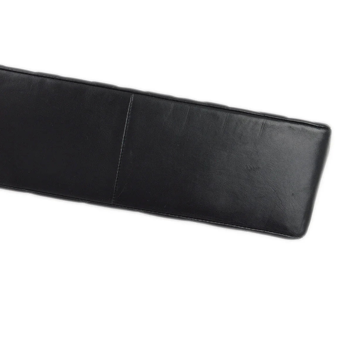 Chanel Black Lambskin Straight Flap Shoulder Bag
