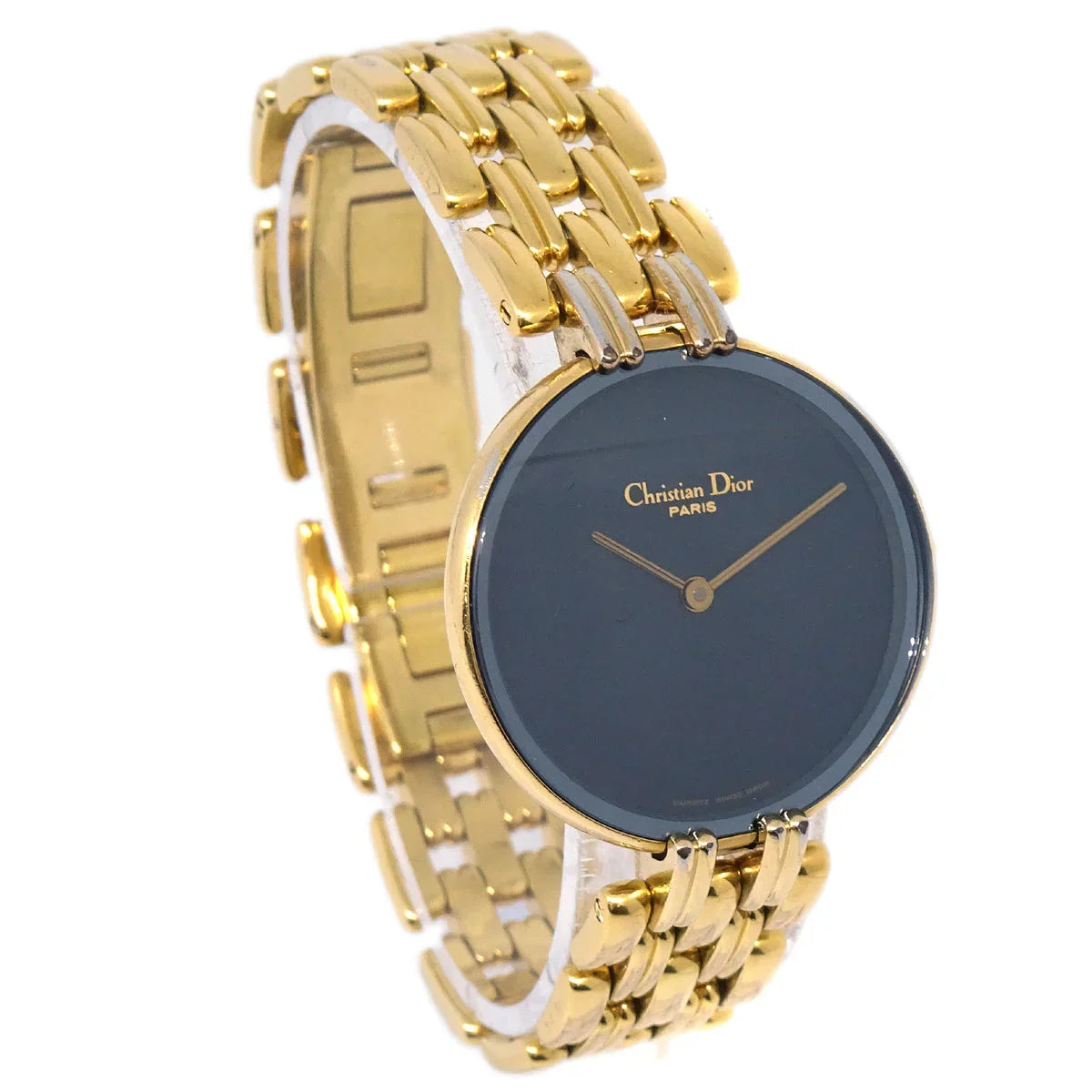Christian Dior D46-154-4 Bagheera Black Moon Watch