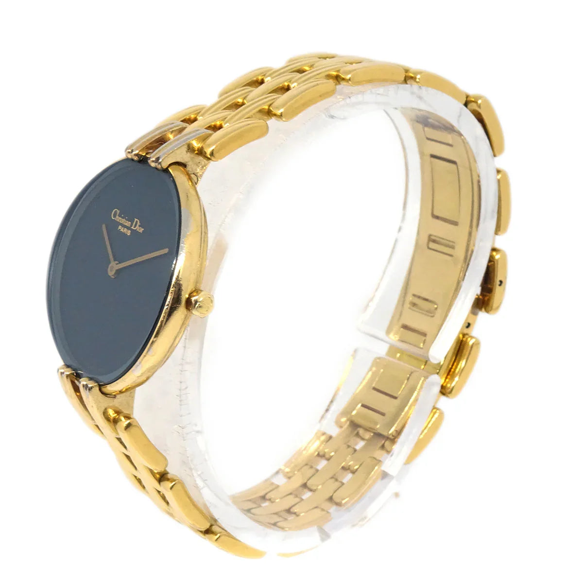 Christian Dior D46-154-4 Bagheera Black Moon Watch