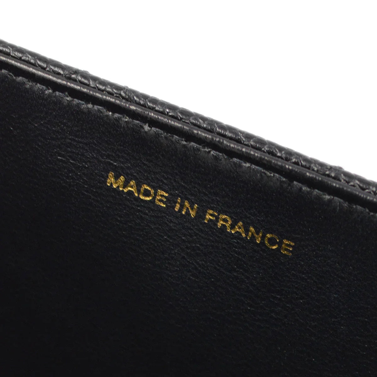 Chanel 1997-1999 Black Caviar Jumbo Classic Flap Shoulder Bag