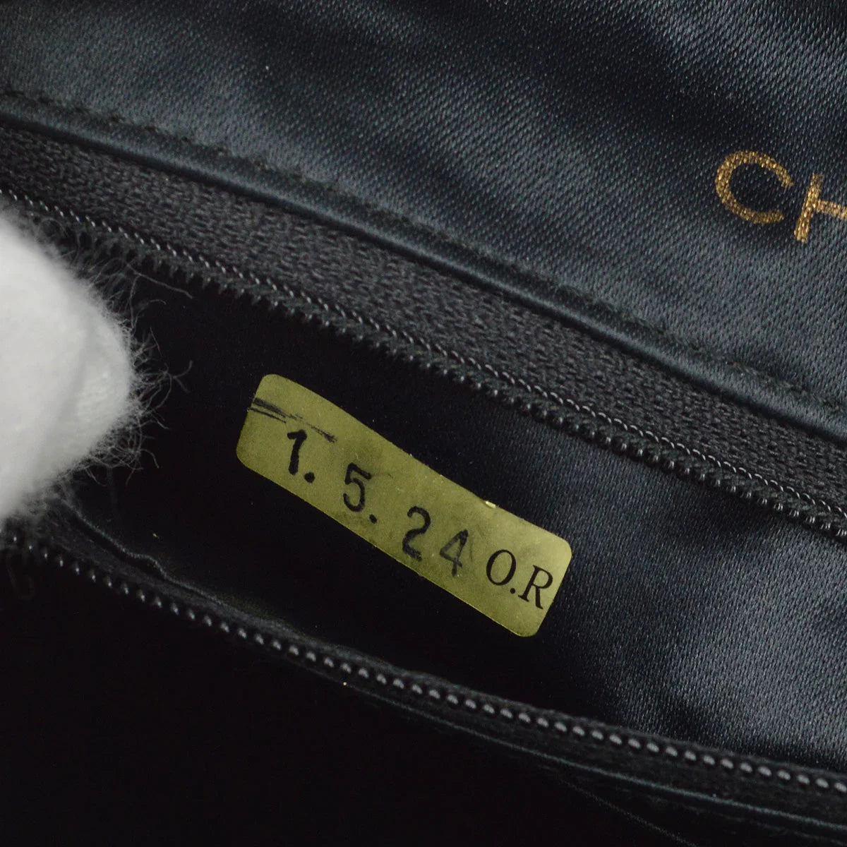 Chanel 1986-1988 Black Satin Mini Classic Square Flap Shoulder Bag 17