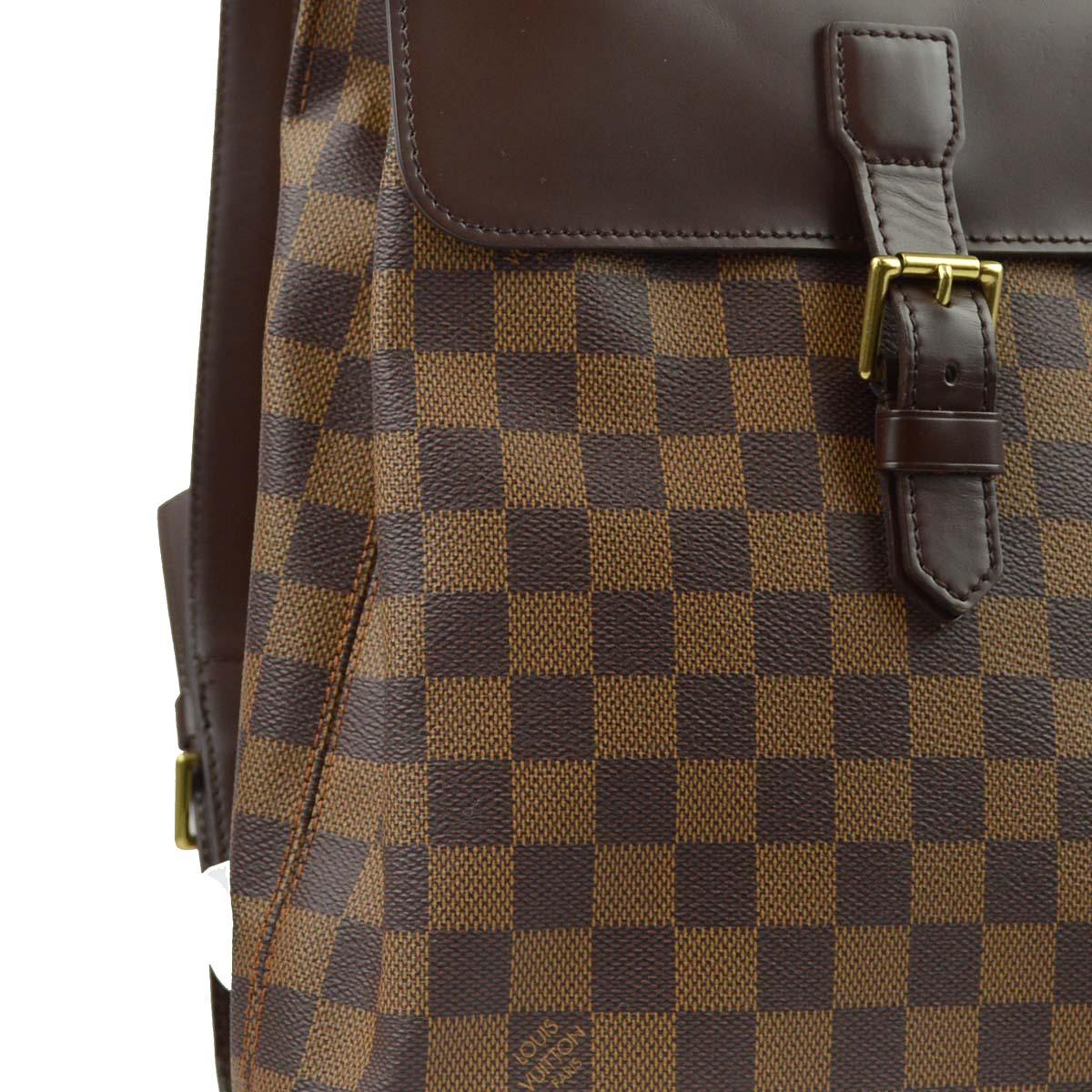 Louis Vuitton 2004 Damier Soho Backpack N51132