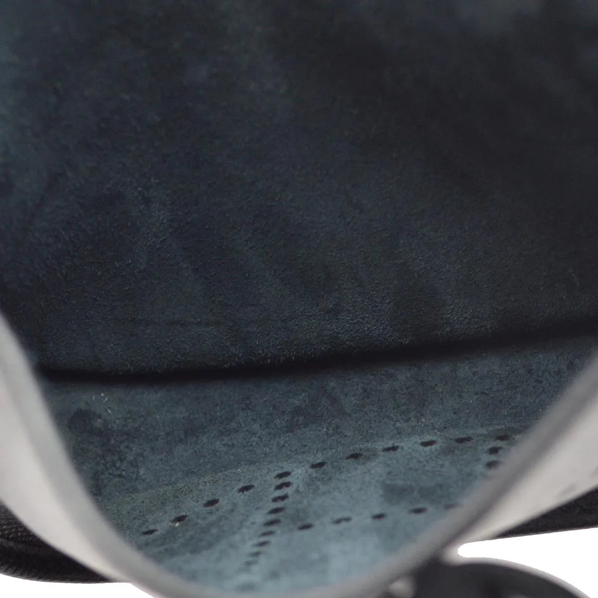 Hermes 2004 Black Epsom Evelyne TPM Shoulder Bag