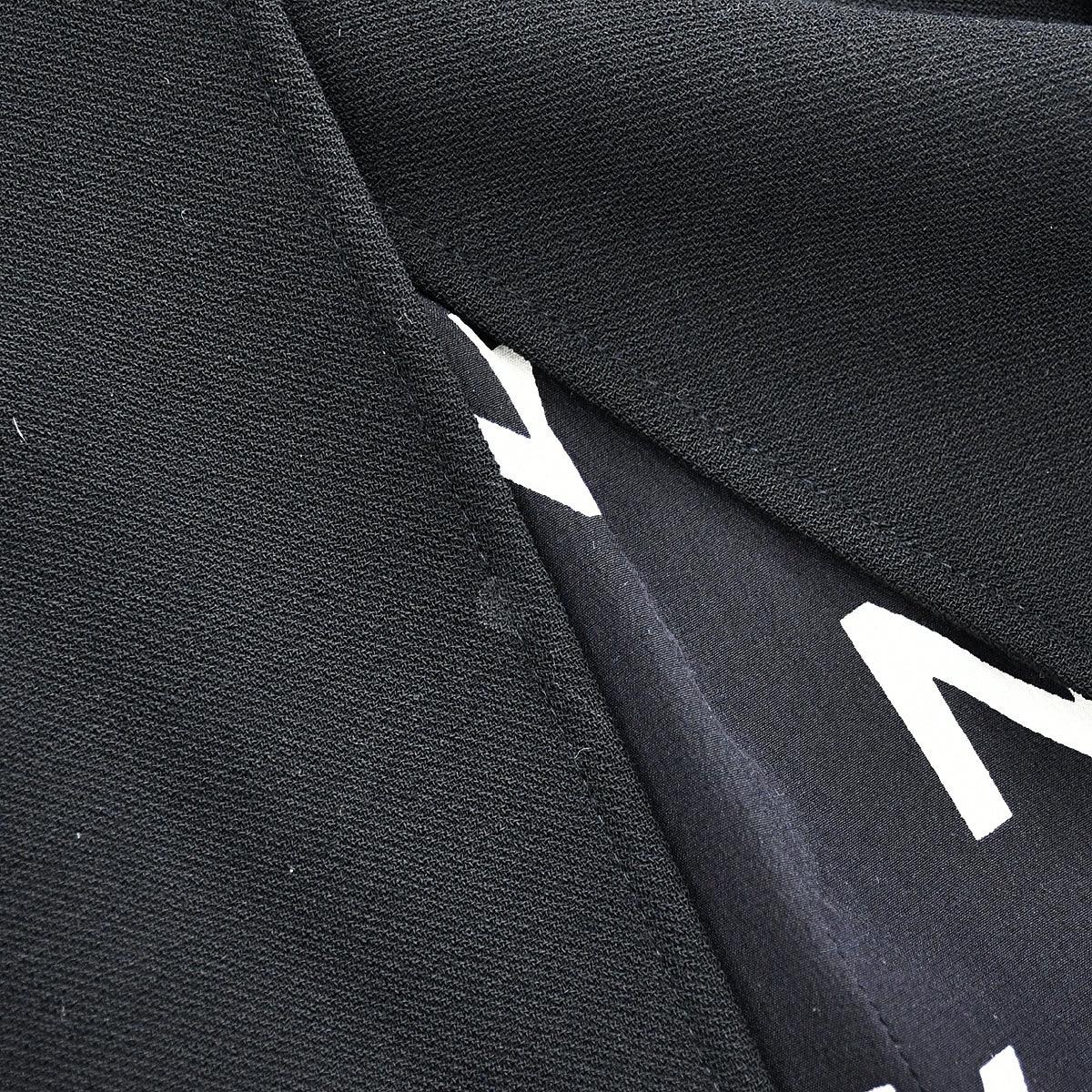 Chanel Single Breasted Jacket Black