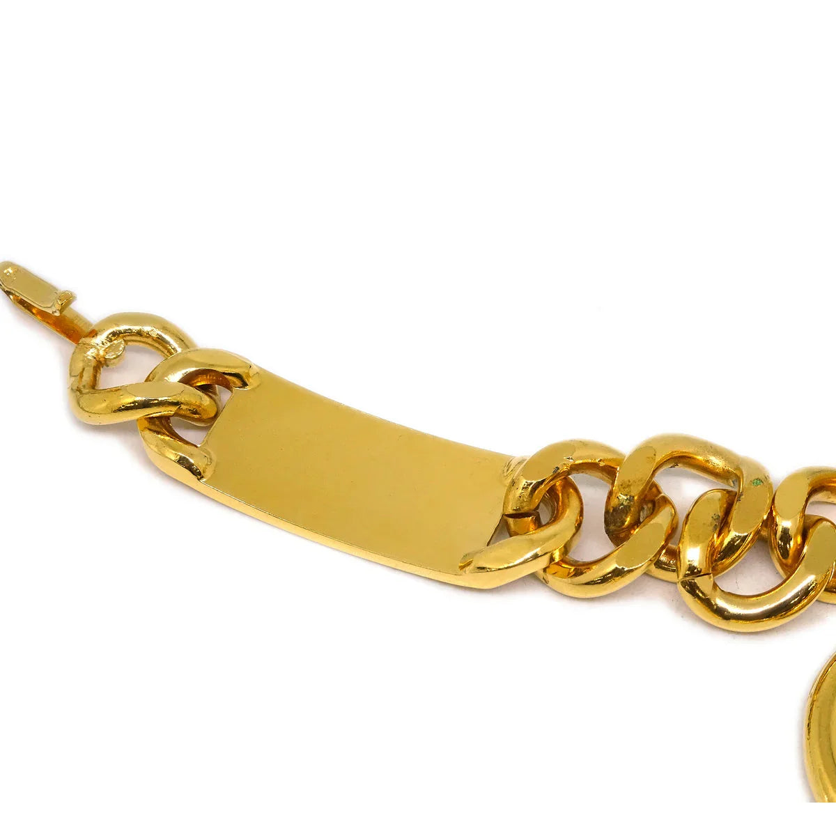 Chanel Medallion Chain Belt Gold Small Good