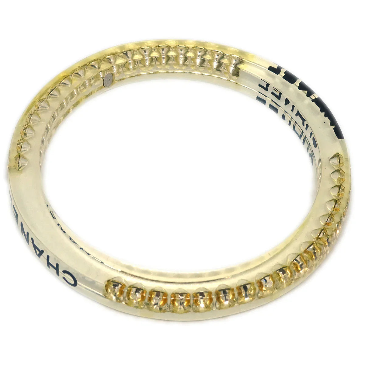 Chanel Bangle Rhinestone Clear 05P