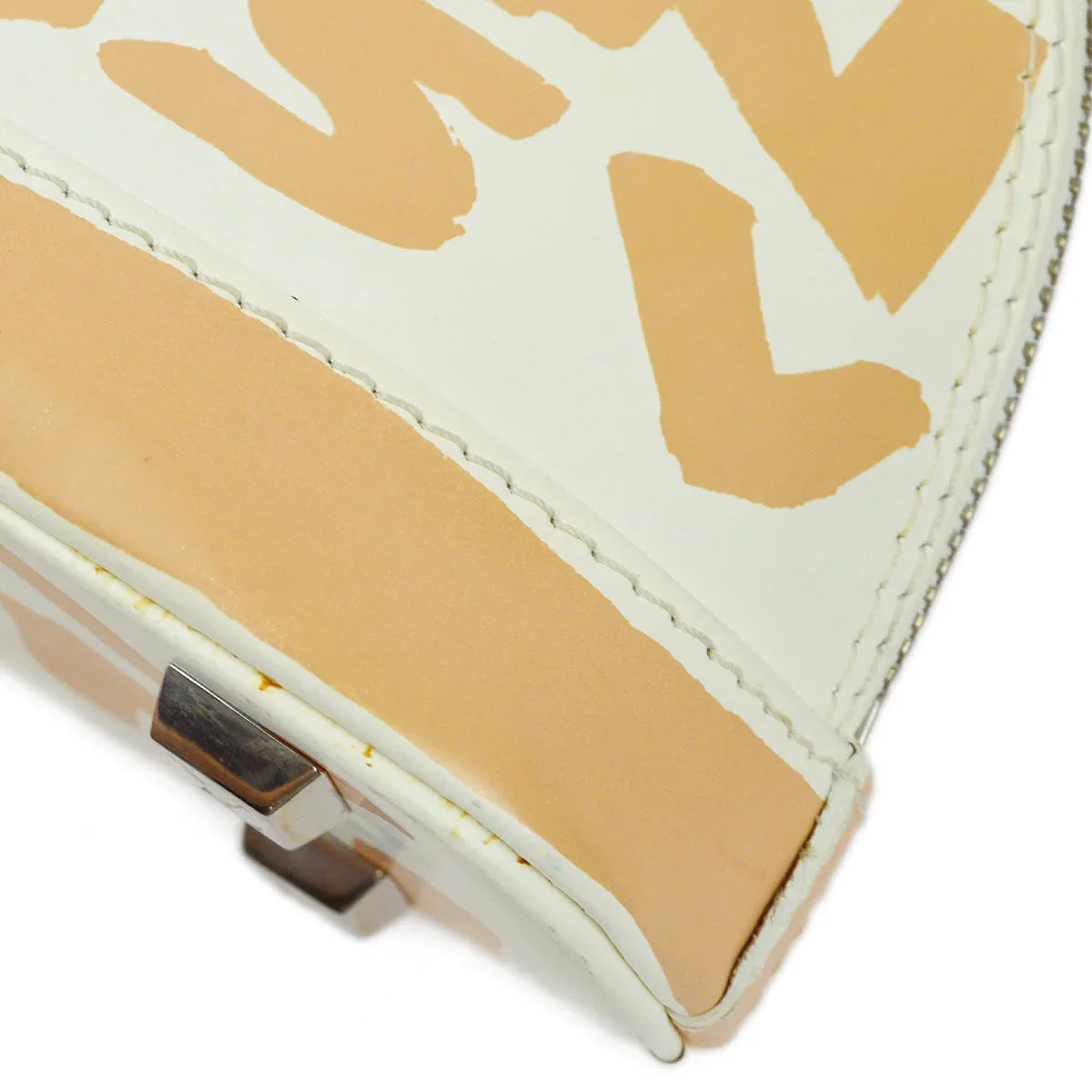 Louis Vuitton 2001 Beige Graffiti Alma PM Handbag M92178