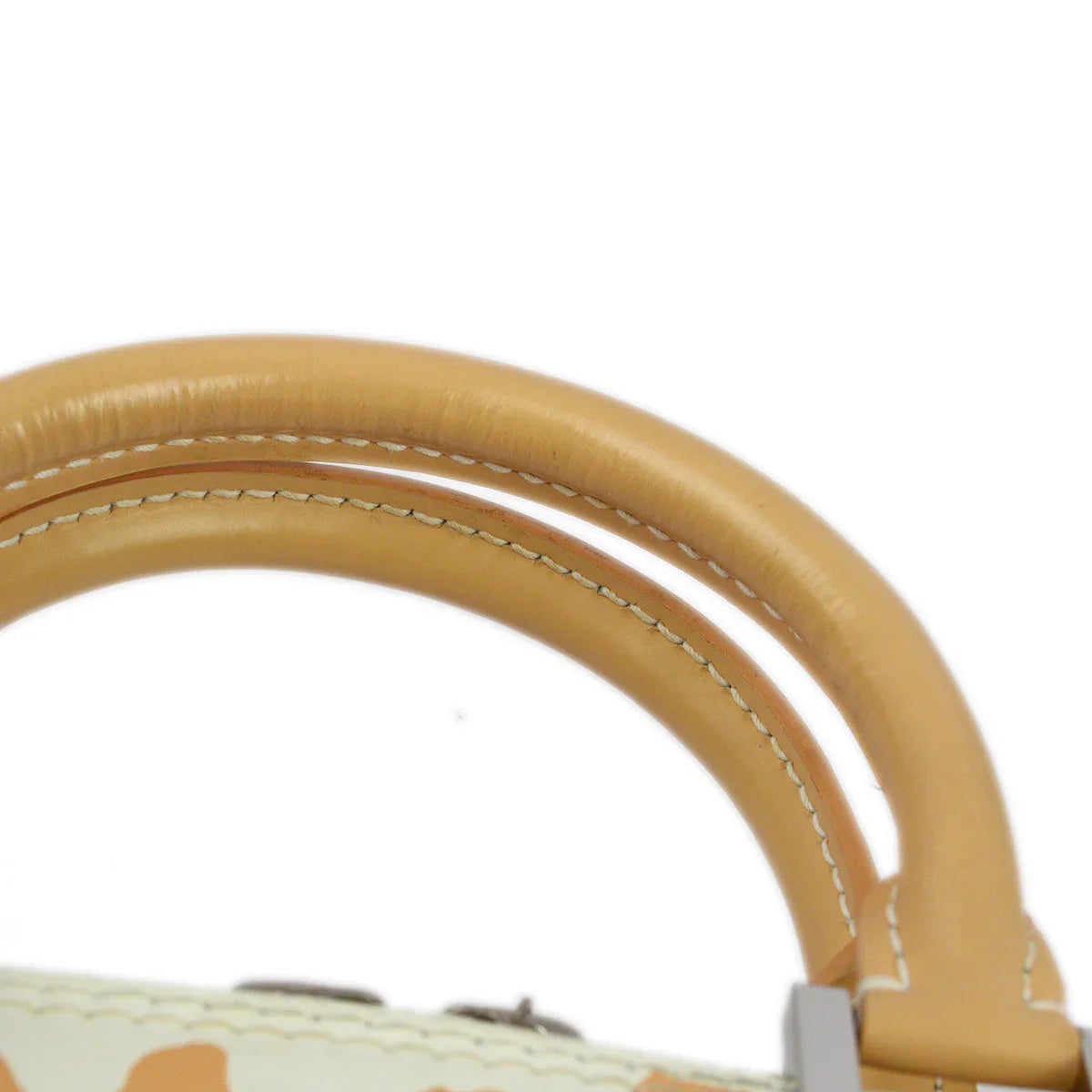Louis Vuitton 2001 Beige Graffiti Alma PM Handbag M92178