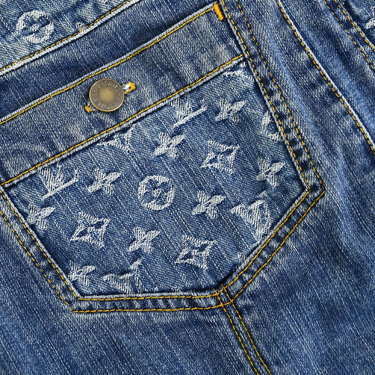 Louis Vuitton 2006 Denim Skirt #36