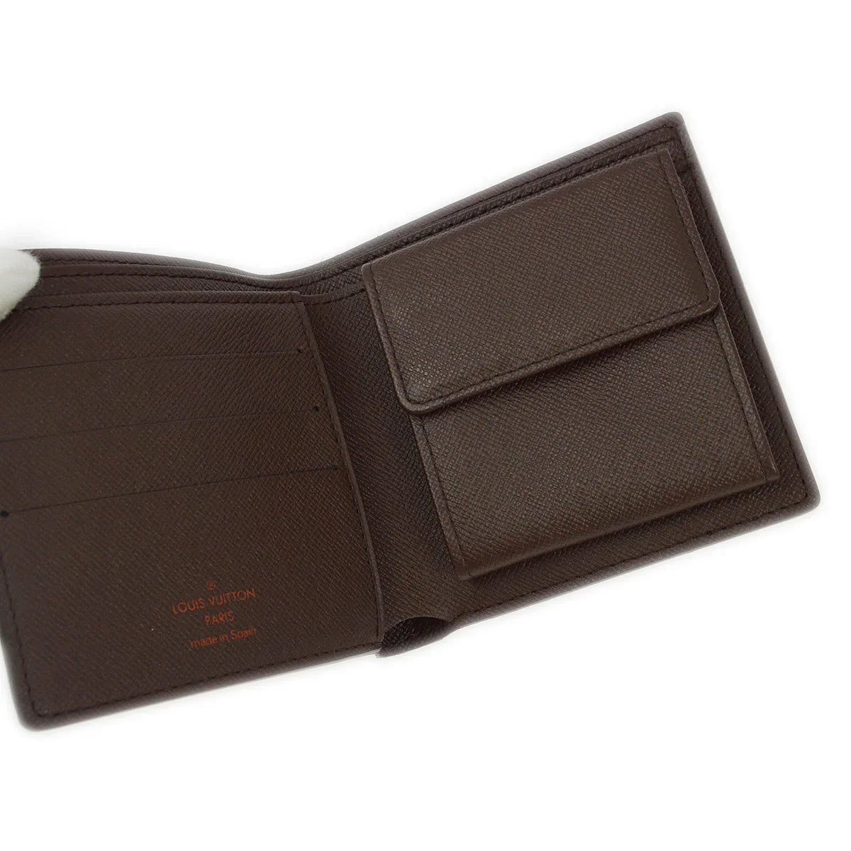 Louis Vuitton 2004 Damier Porte Billet Cartes Credit Monnaie N61665