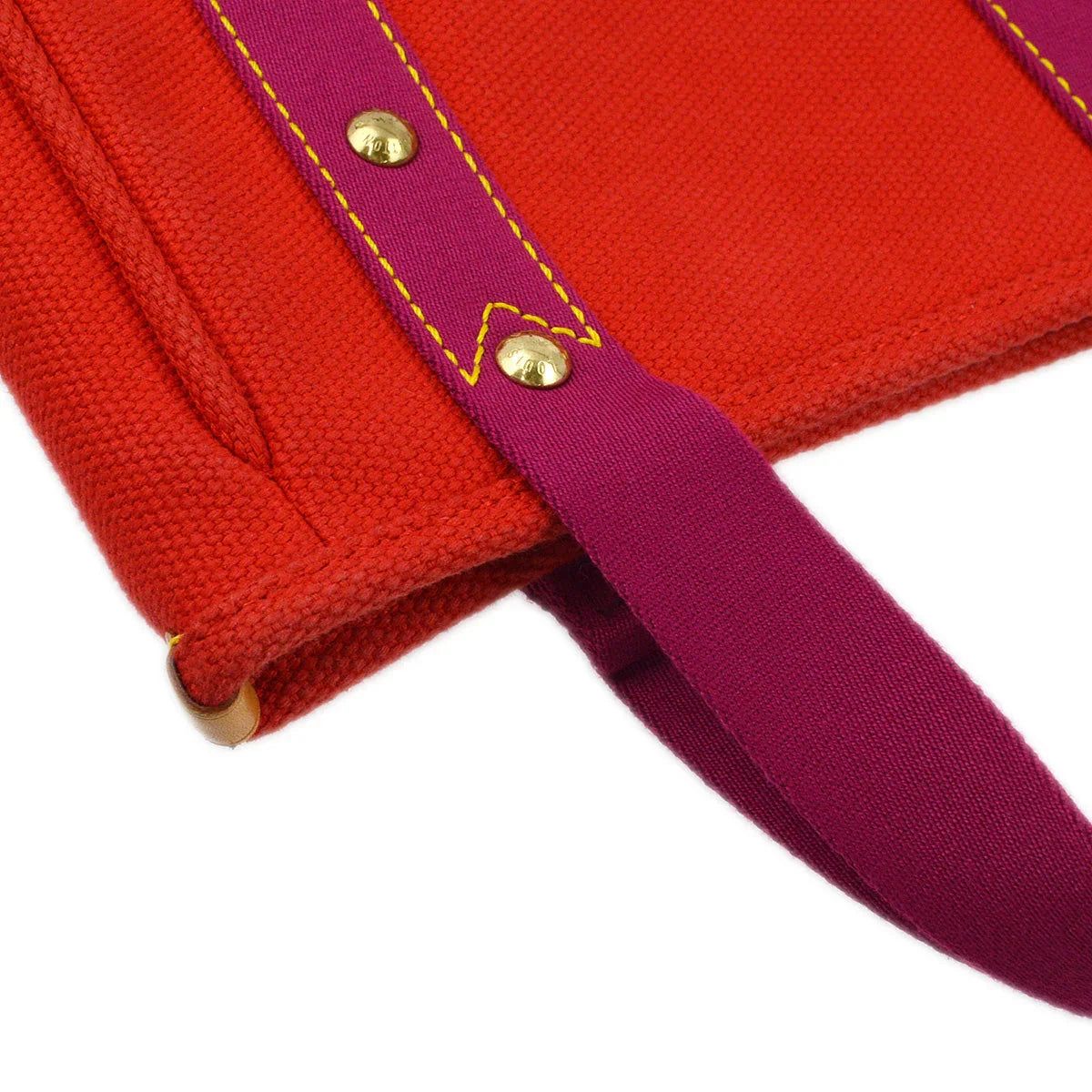 Louis Vuitton 2005 Red Purple Antigua Cabas PM Tote Bag M40037