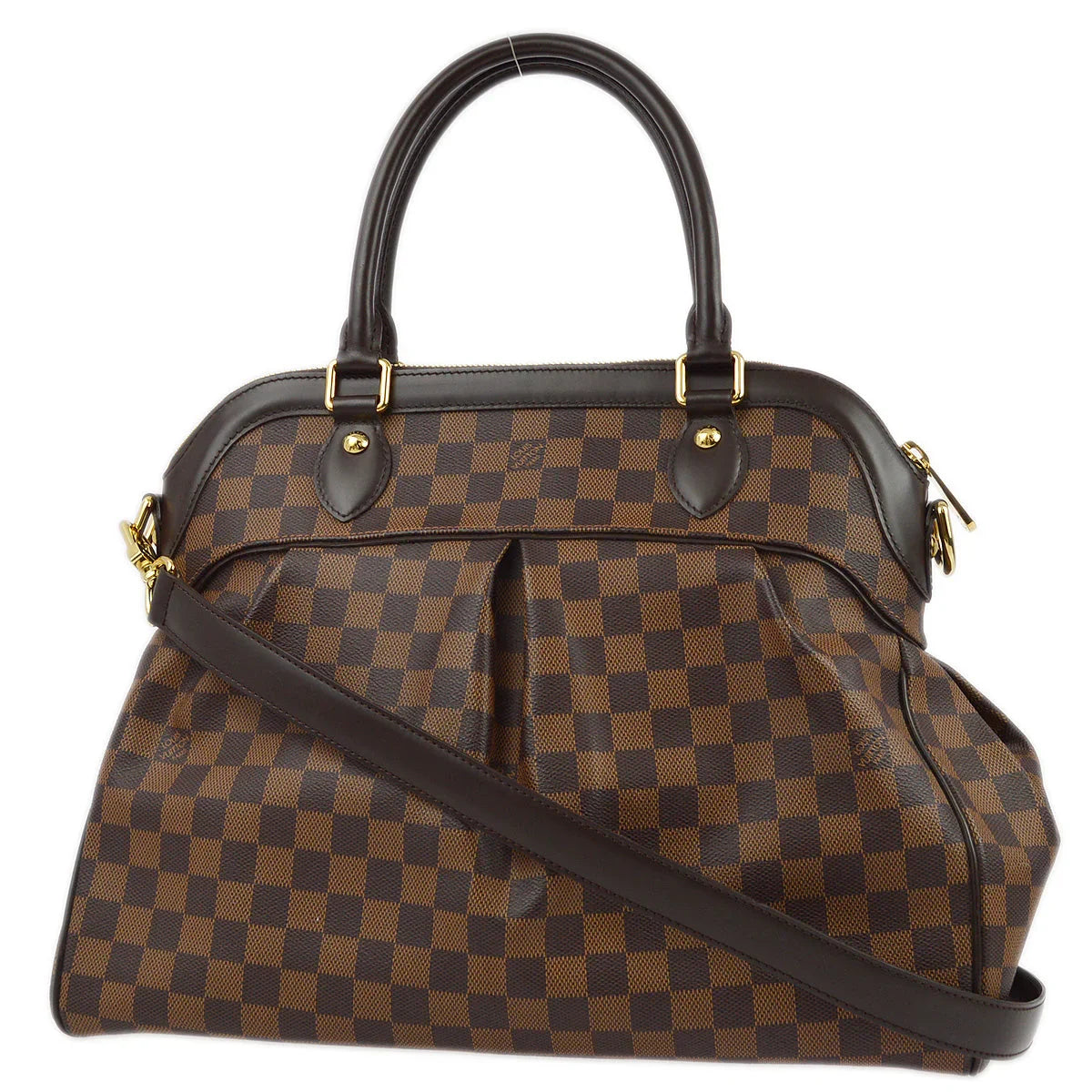 Louis Vuitton 2009 Damier Trevi GM 2way Shoulder Handbag N51998