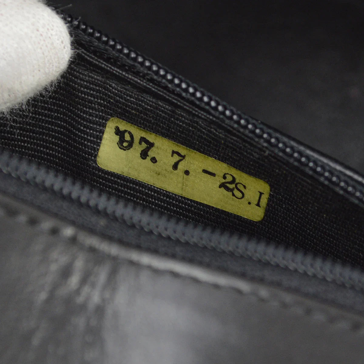 Chanel 1996-1997 Black Lambskin Small Diana Shoulder Bag