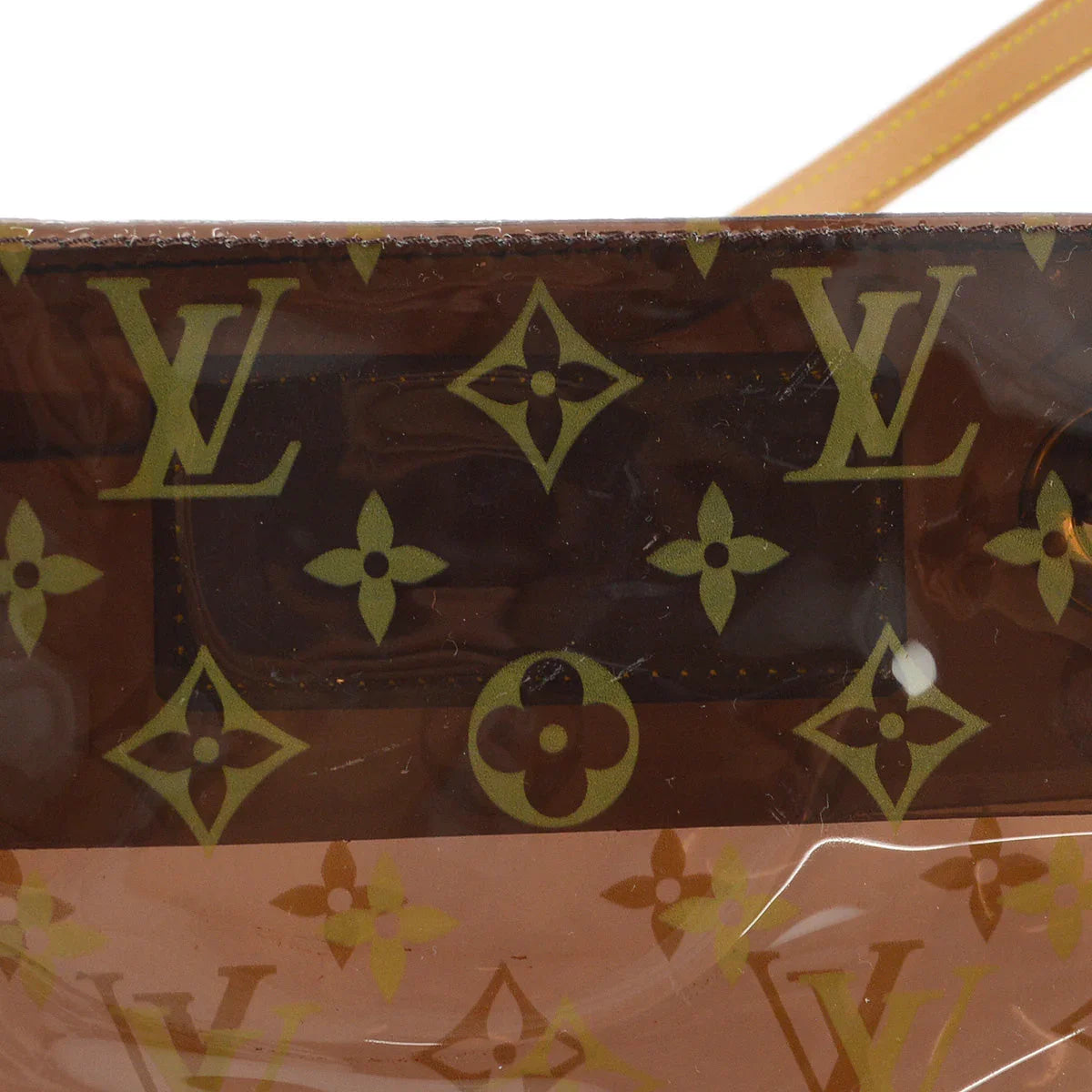 Louis Vuitton 2000 Monogram Vinyl Cabas Cruise Tote Bag M50500