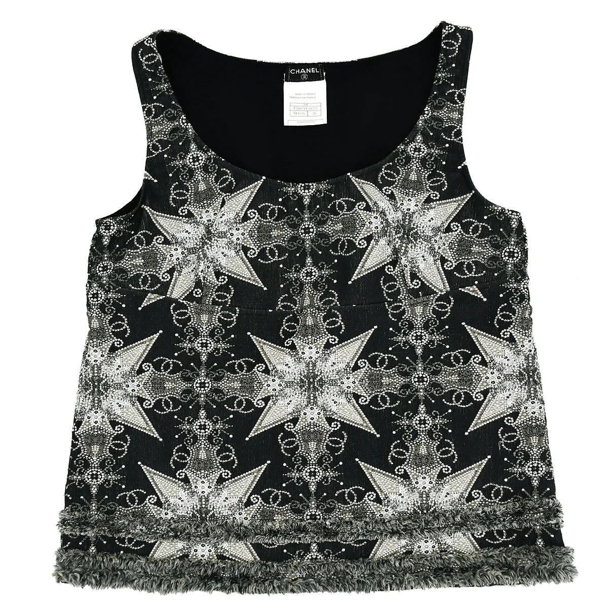 Chanel Sleeveless Black 06P #38