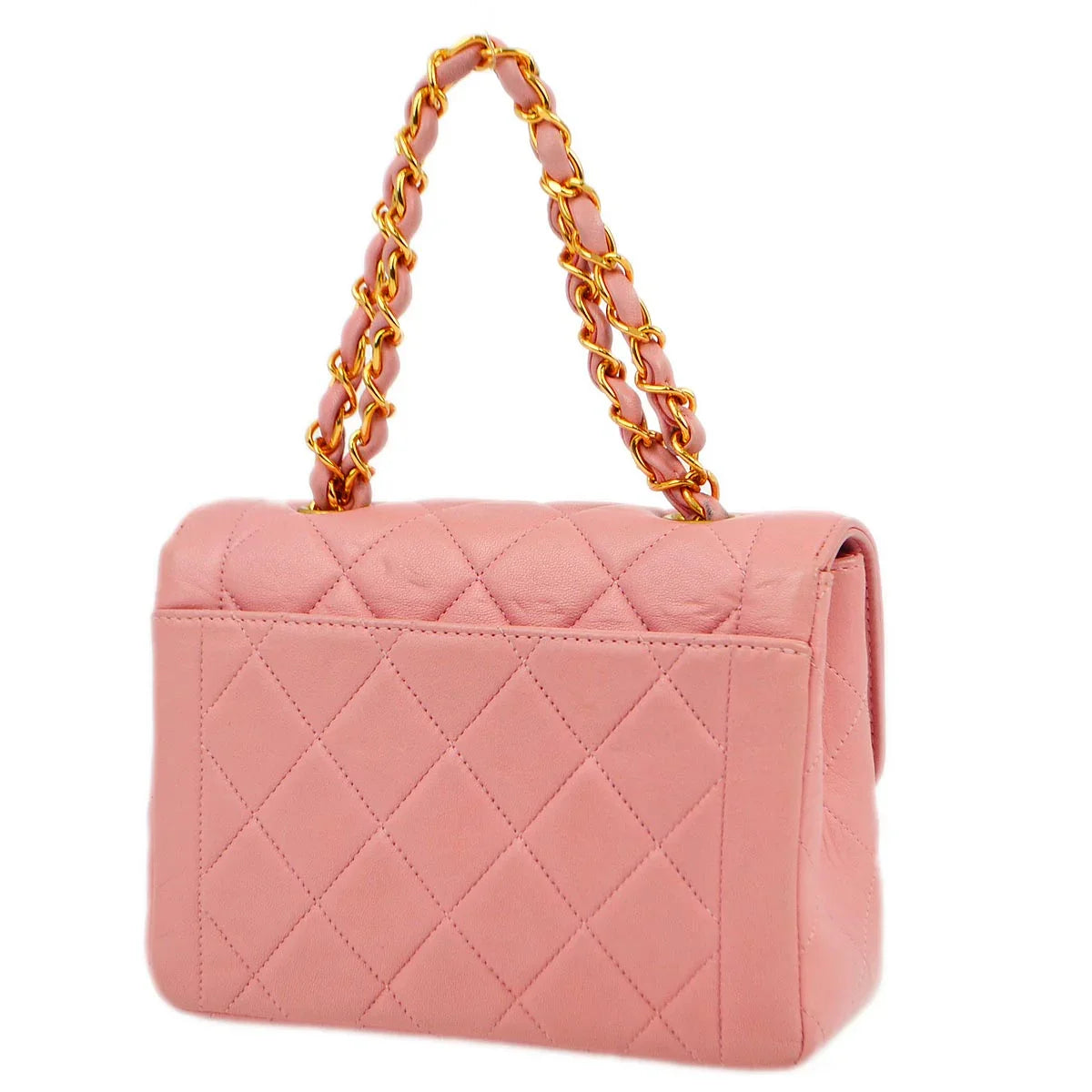 Chanel 1996-1997 Pink Lambskin Handbag