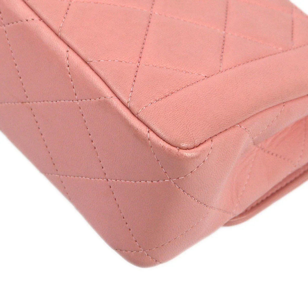 Chanel 1996-1997 Pink Lambskin Handbag