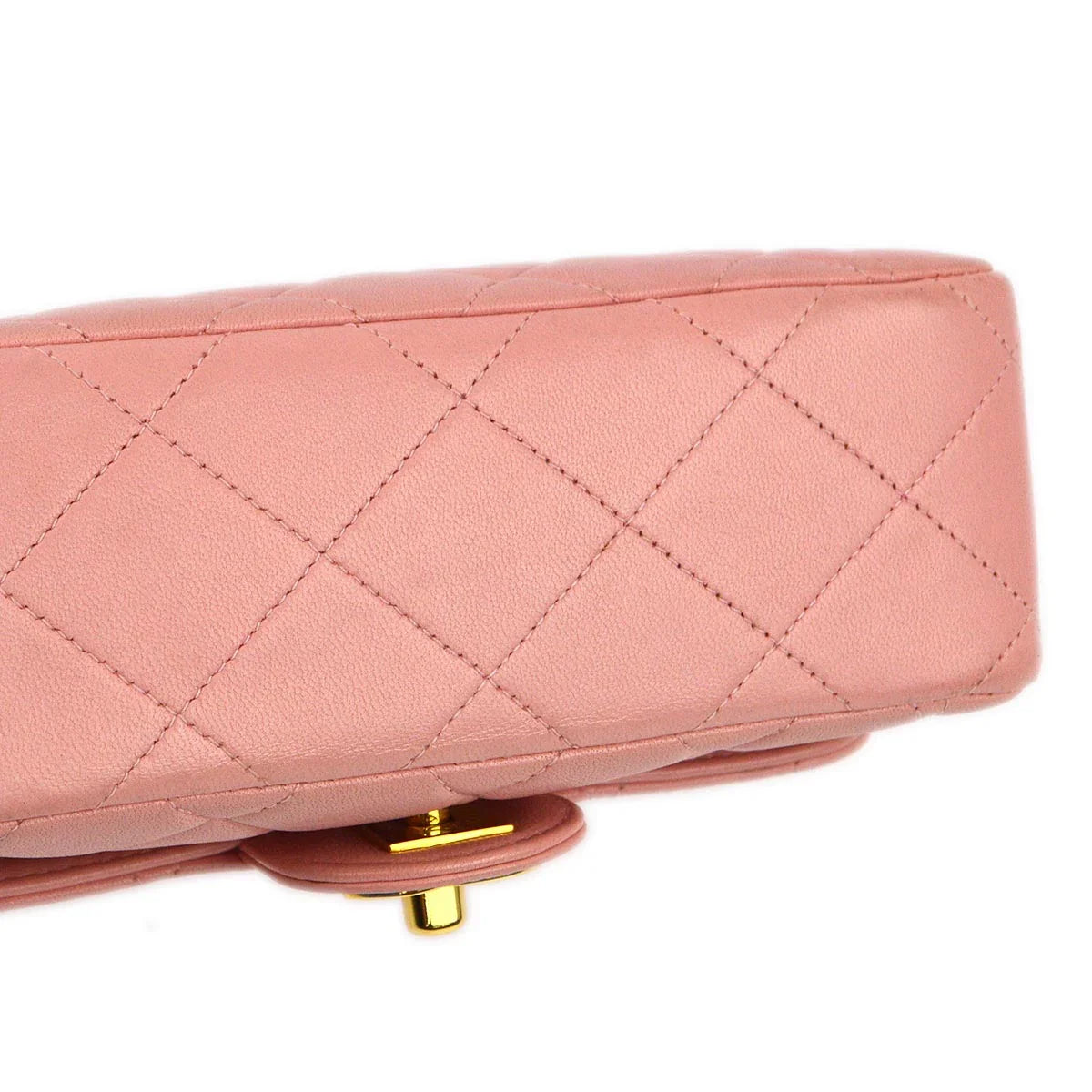 Chanel 1996-1997 Pink Lambskin Handbag