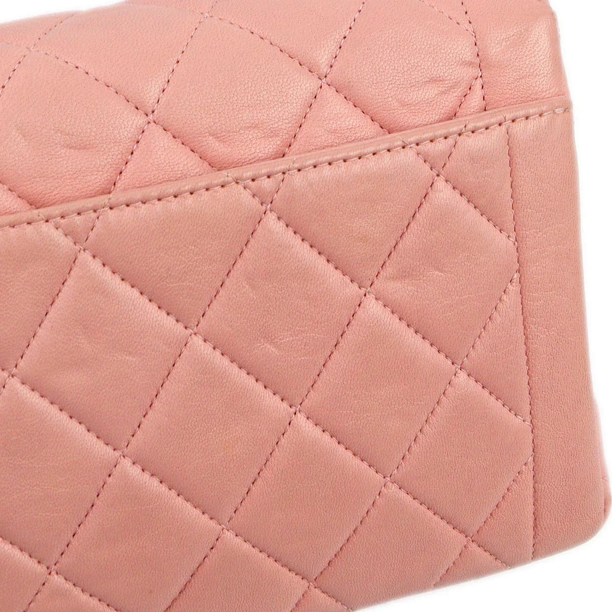Chanel 1996-1997 Pink Lambskin Handbag