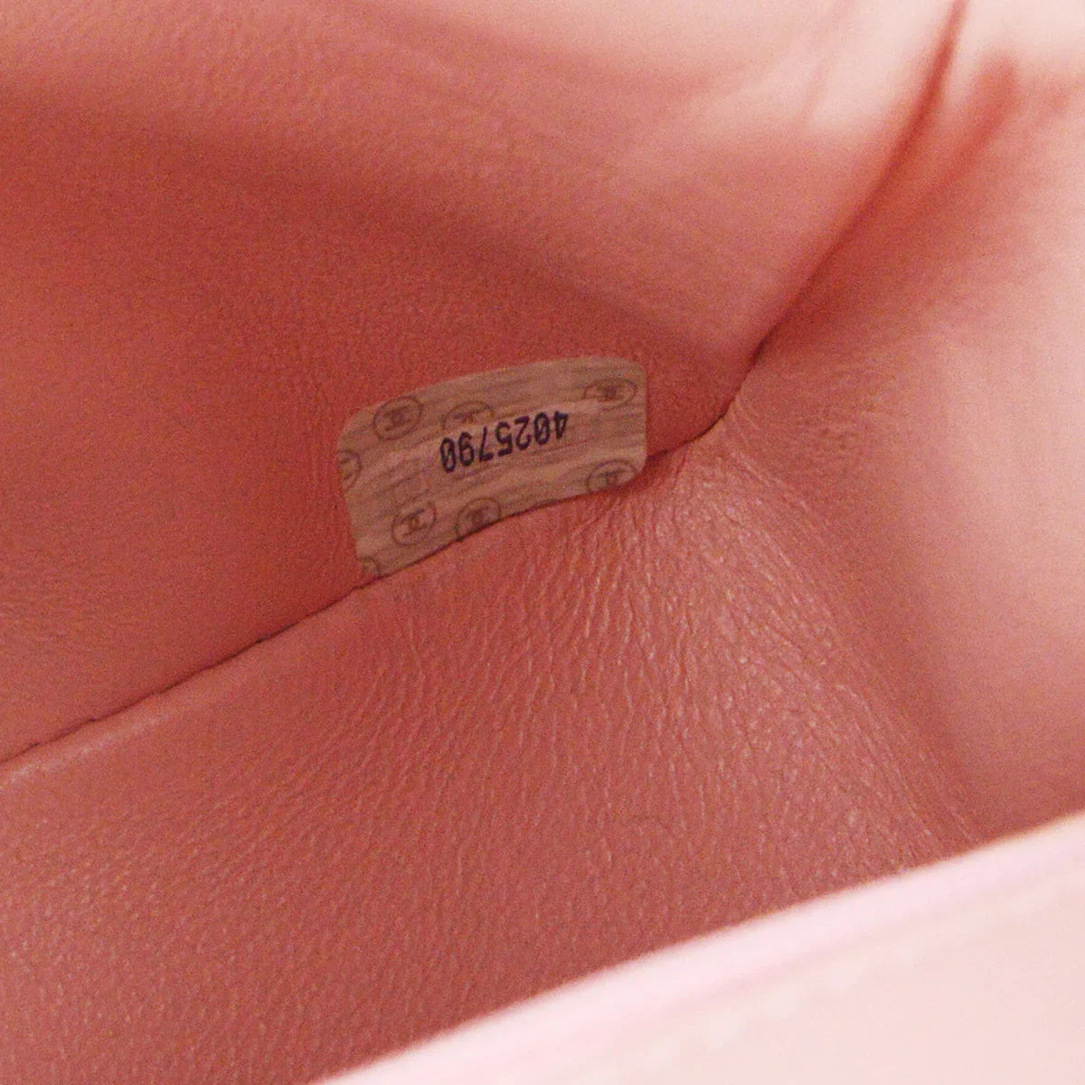 Chanel 1996-1997 Pink Lambskin Handbag