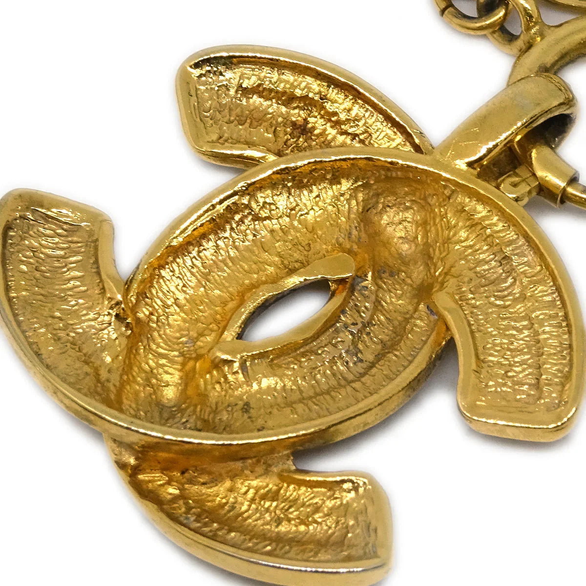 Chanel Gold CC Pendant Necklace 9982