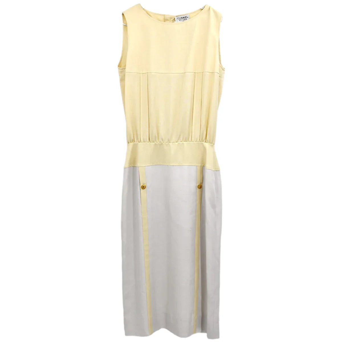 Chanel Setup Suit Jacket Dress Ivory 03 #38