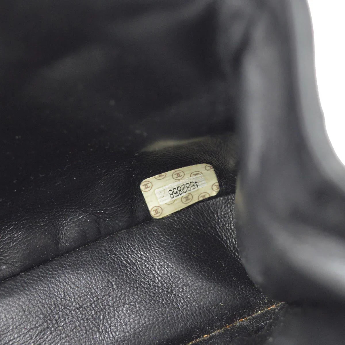 Chanel 1996-1997 Black Caviar Double Sided Classic Flap Shoulder Bag