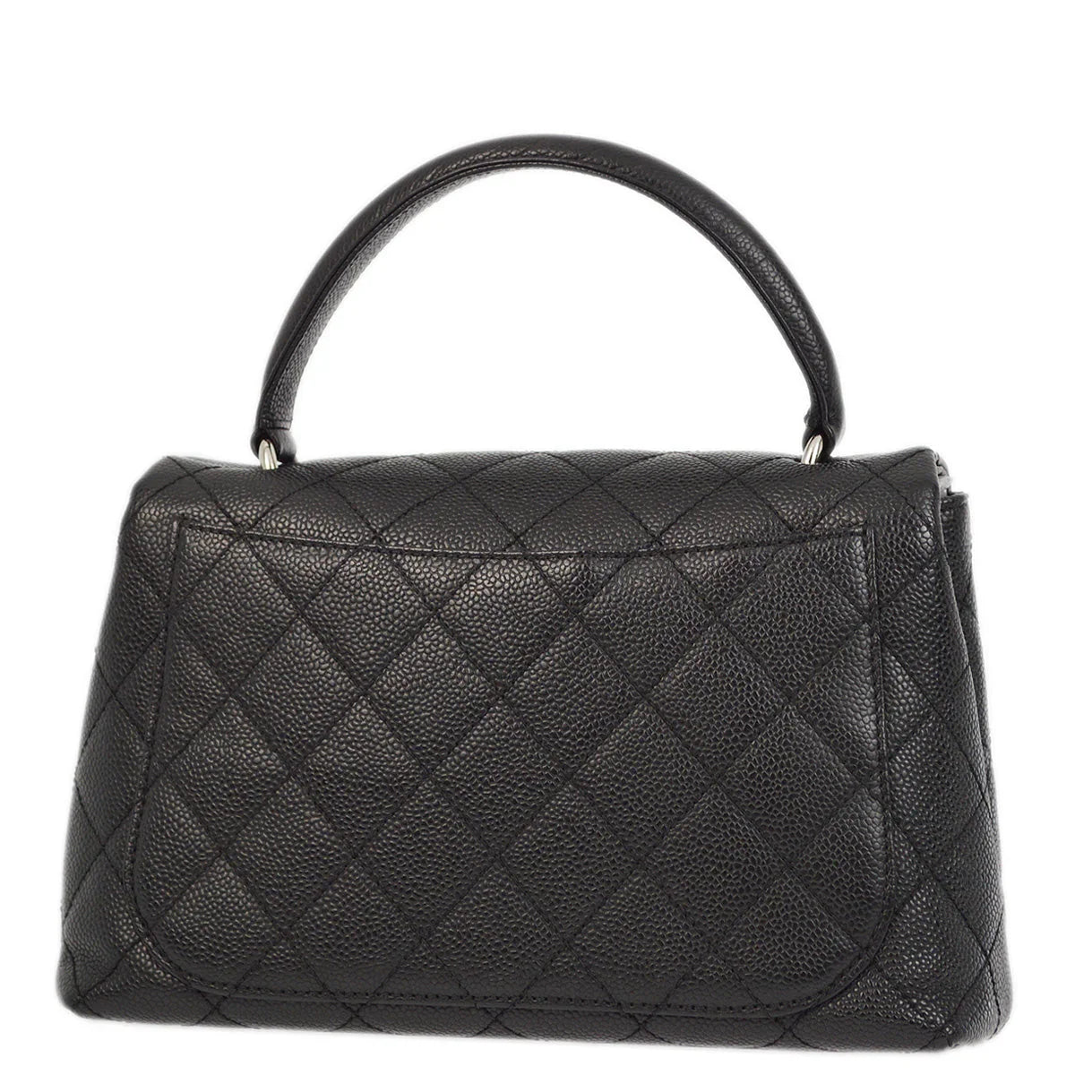 Chanel 2006-2008 Black Caviar Handbag