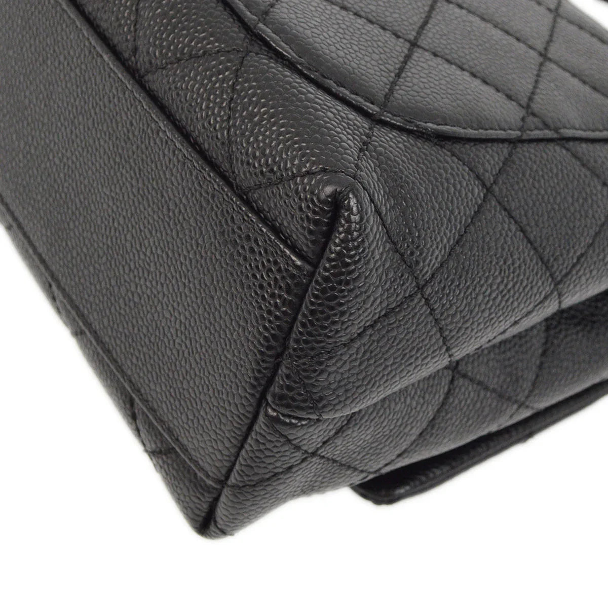 Chanel 2006-2008 Black Caviar Handbag