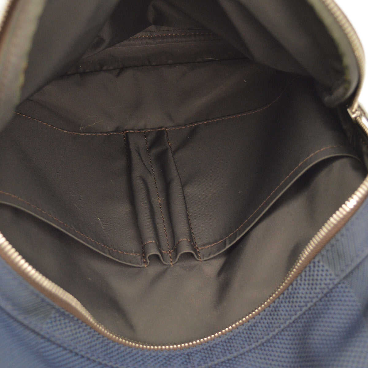 Louis Vuitton 2010 Blue Damier Pilot Shoulder Bag N41159