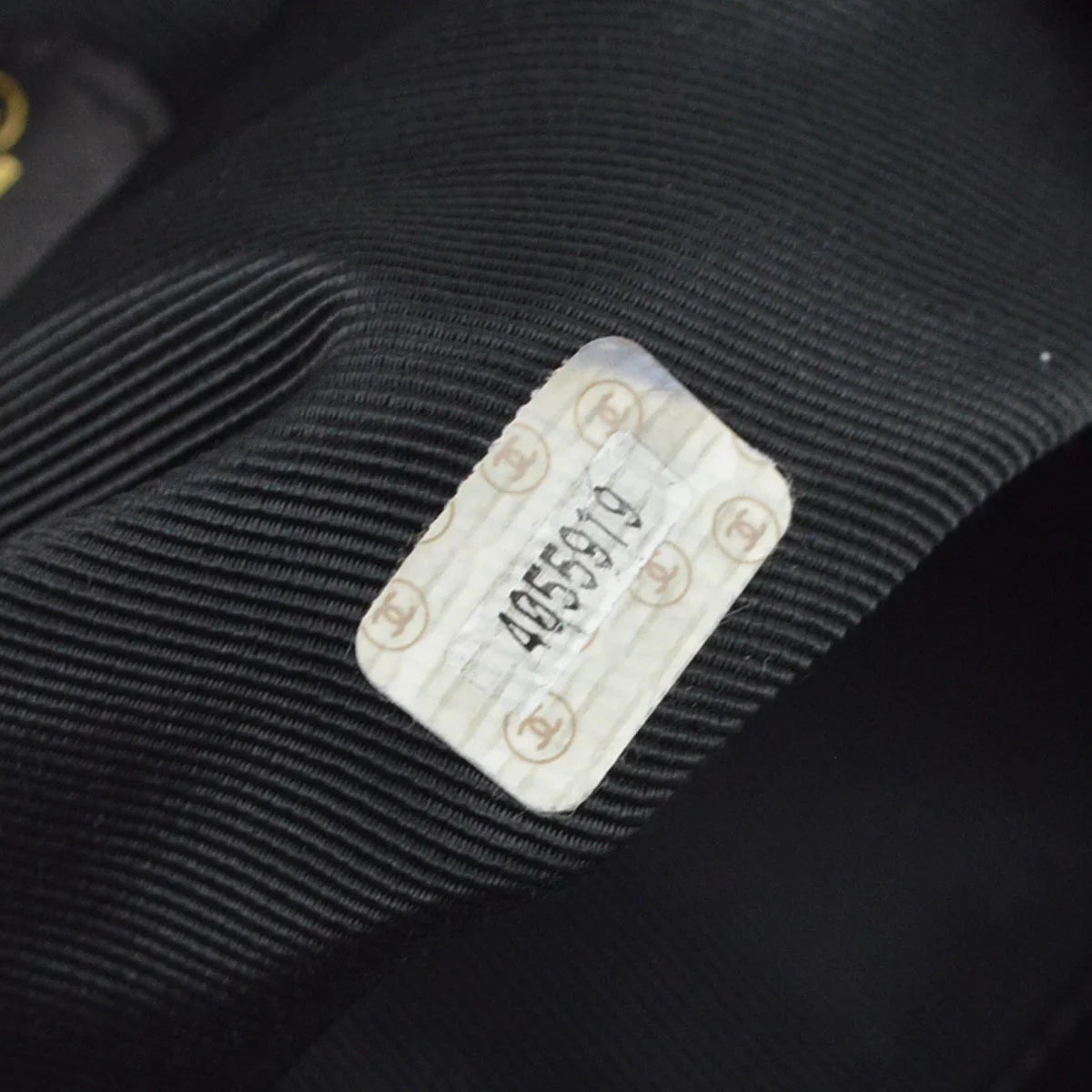 Chanel 1996-1997 Black Caviar Triple CC Backpack
