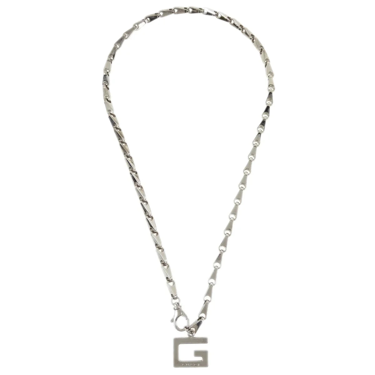 Gucci Chain Necklace Pendant Silver