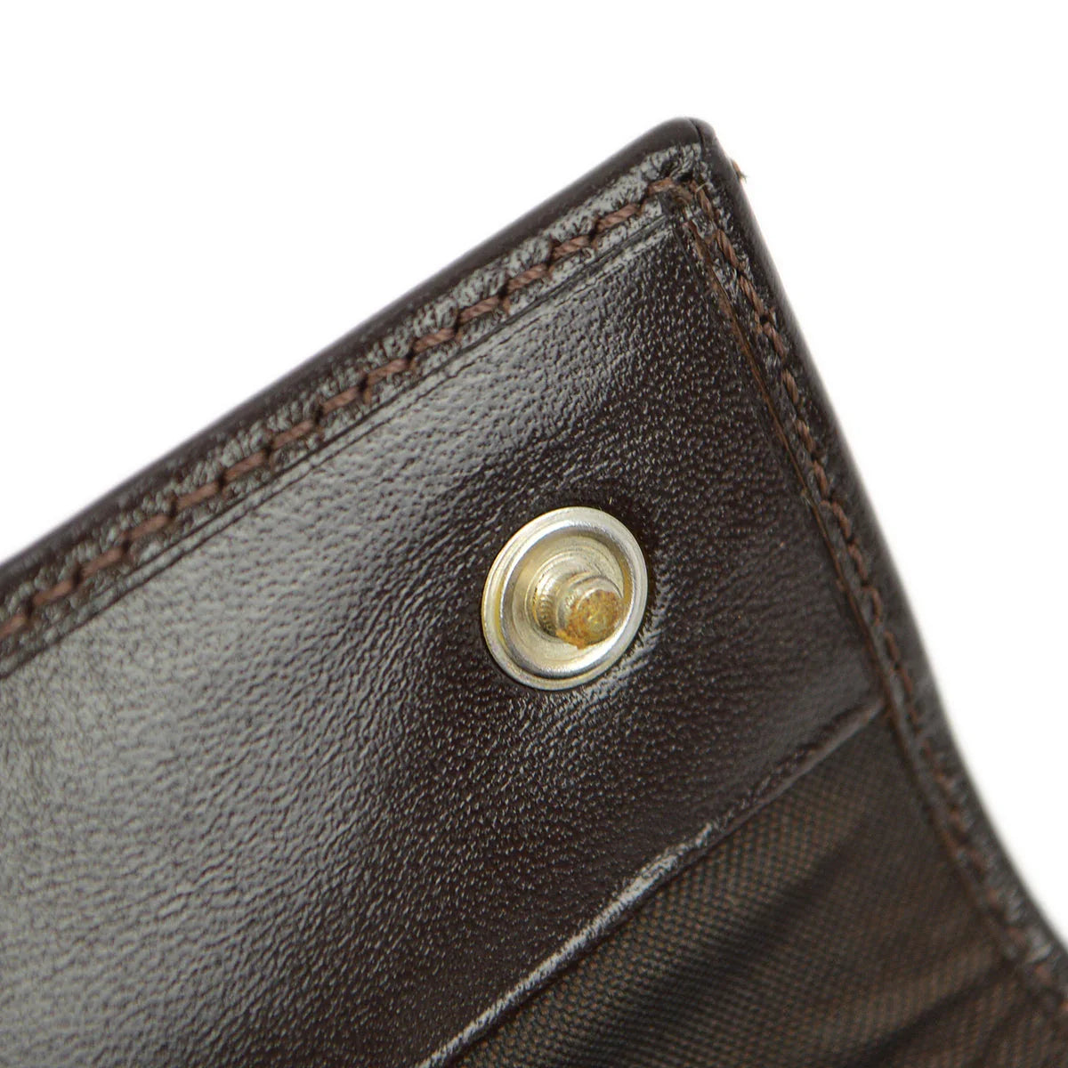 Fendi 2000 Brown Zucca Six Hook Key Case Small Good