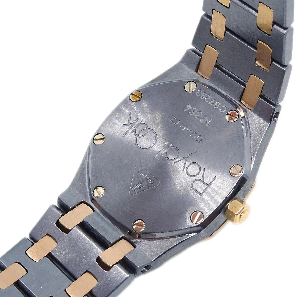 Audemars Piguet Royal Oak Tantalum Quartz Watch 18KPG SS