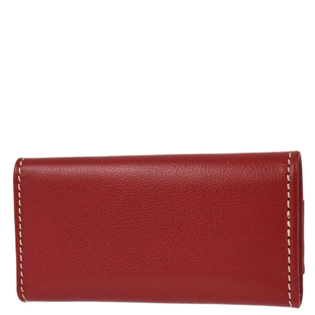 Yves Saint Laurent Red Four Hook Key Case Small Good – AMORE