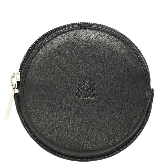 Loewe Lambskin Round Coin Case