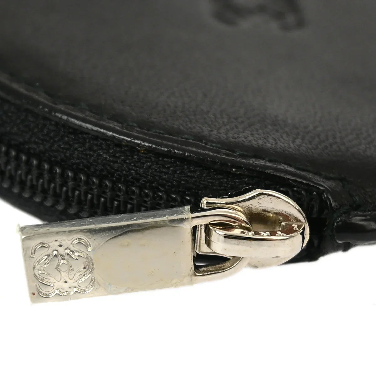 Loewe Lambskin Round Coin Case