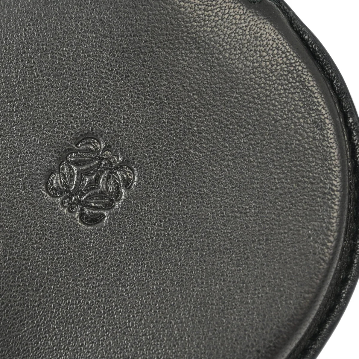 Loewe Lambskin Round Coin Case