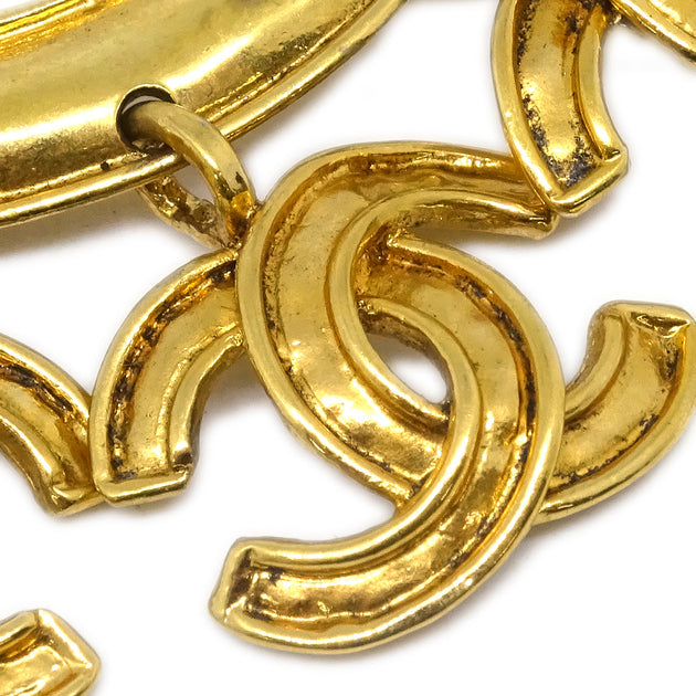 Chanel Hoop Brooch Pin Gold 94P – AMORE Vintage Tokyo Chanel Hoop Brooch Pin Gold 94P – AMORE Vintage Tokyo