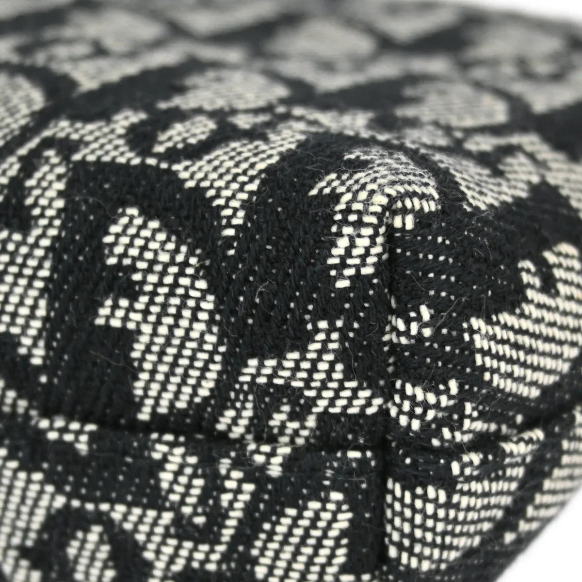 Christian Dior 2003 Trotter Cosmetic Pouch Black