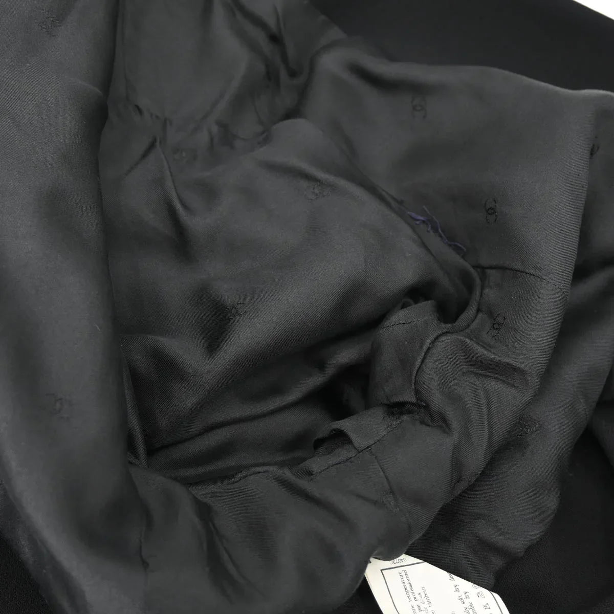 Chanel Single Breasted Jacket Black