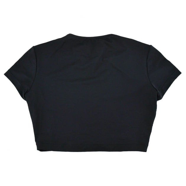 Chanel Cropped T-shirt Black 95P #42 – AMORE Vintage Tokyo