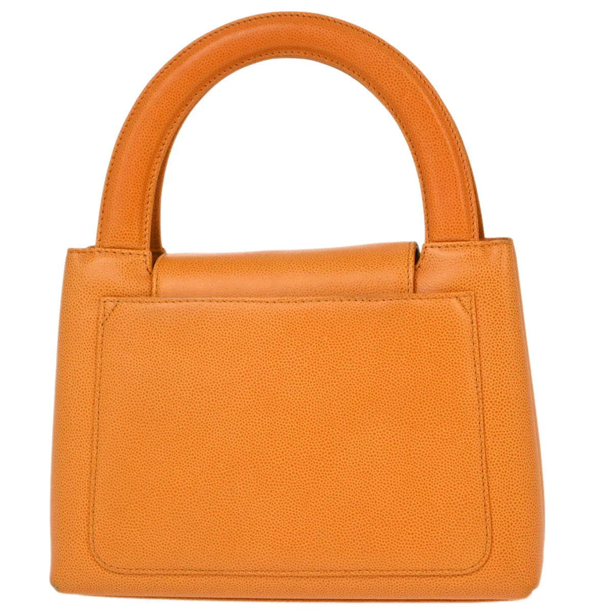 Chanel * 1997-1999 Orange Caviar Handbag