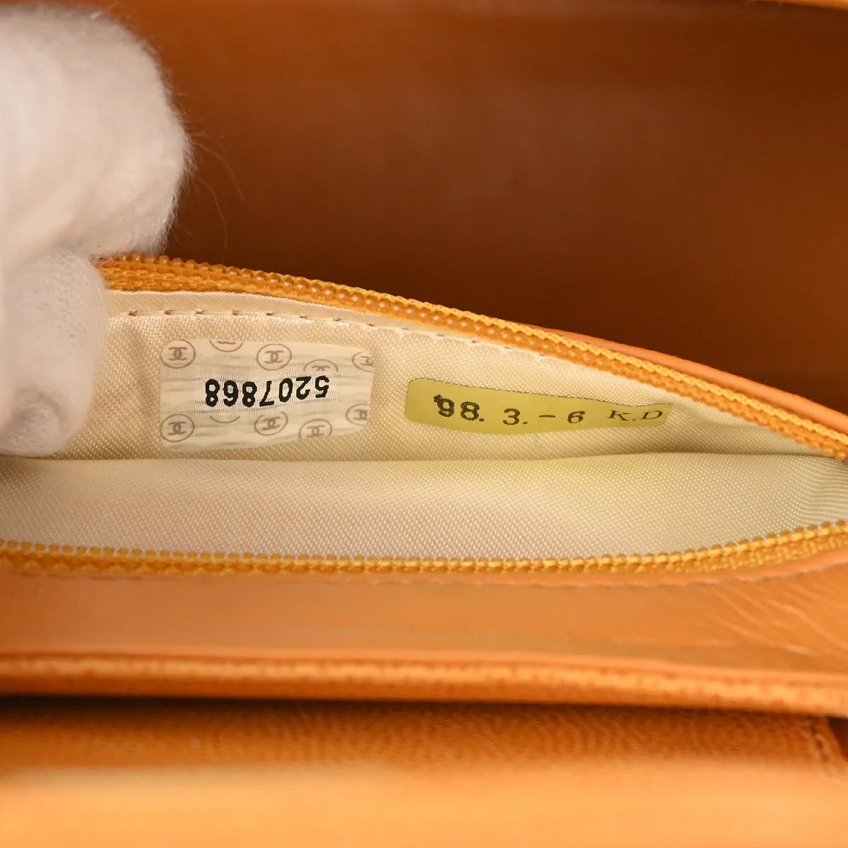Chanel * 1997-1999 Orange Caviar Handbag