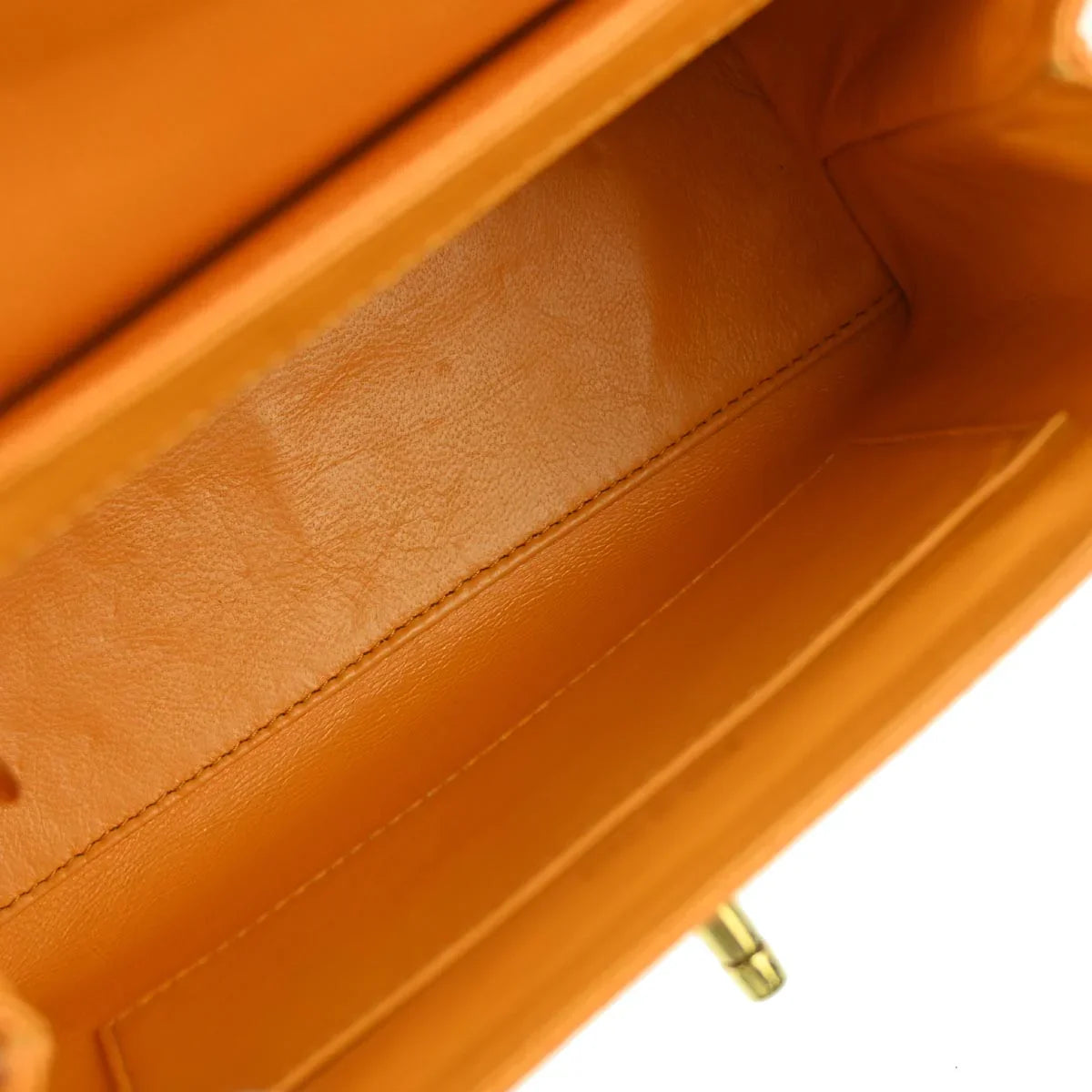 Chanel * 1997-1999 Orange Caviar Handbag