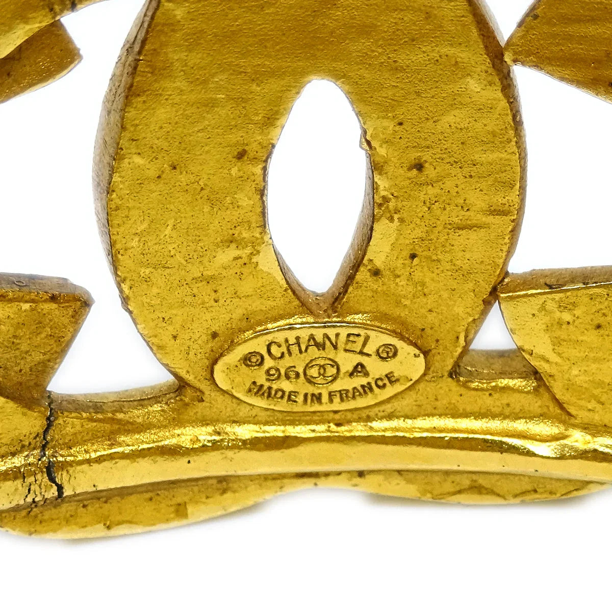 Chanel Bracelet Bangle Gold 96A